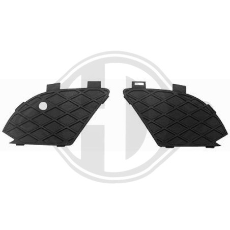 Griglia di ventilazione Paraurti Dx Mercedes classe E (W210) 99-02 (Cod. D-1614146)