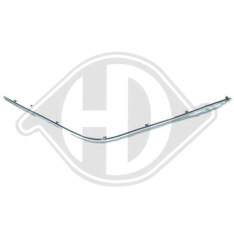 Modanatura decorativa/ protettiva Paraurti Mercedes classe E (W210) 99-02 (Cod. D-1614168)