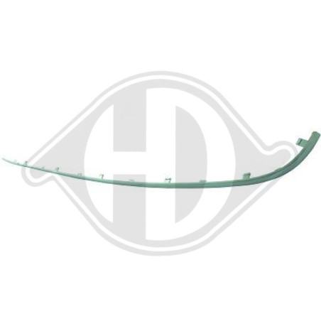Modanatura decorativa/ protettiva Paraurti Mercedes classe E (W210) 99-02 (Cod. D-1614169)