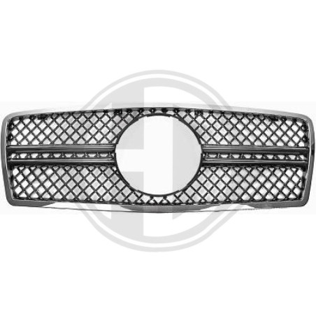 Griglia radiatore Mercedes classe E (W210) 95-02 (Cod. D-1614240)