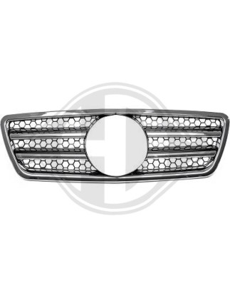 Griglia radiatore Mercedes classe E (W210) 95-02 (Cod. D-1614241)