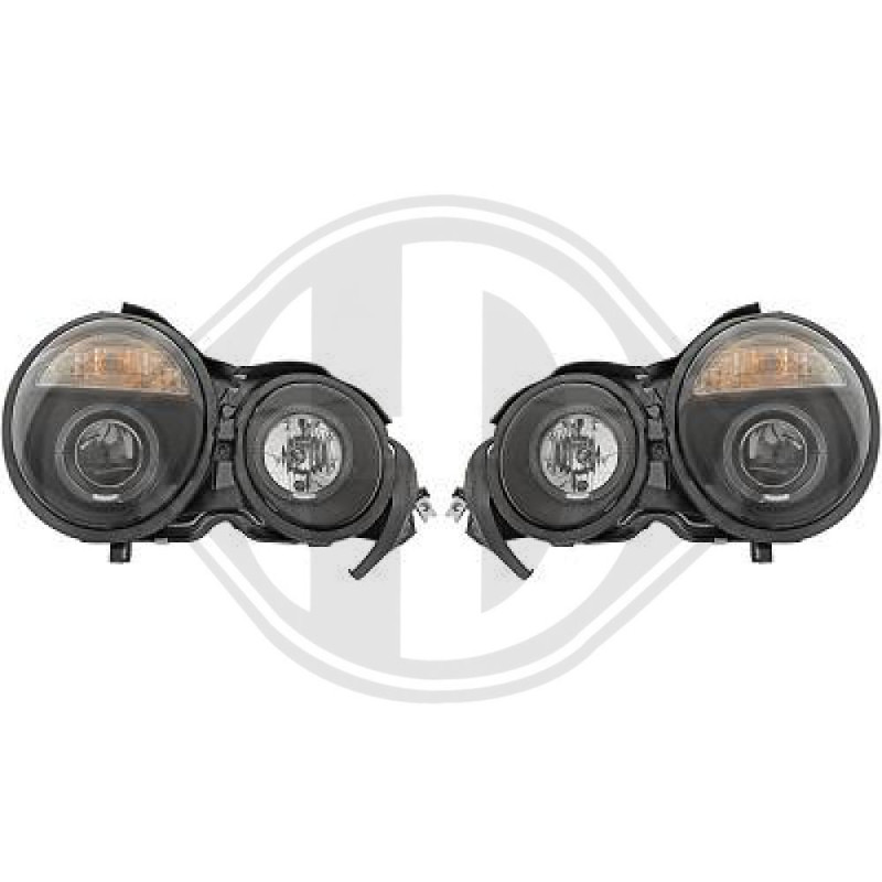 SET FARI ANTERIORI Mercedes classe E (W210) 95-02 (Cod. D-1614880)