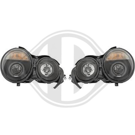 SET FARI ANTERIORI Mercedes classe E (W210) 95-02 (Cod. D-1614880)