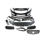 Paraurti Anteriore Mercedes W176 2012-2015 A45 Look AMG Sensori Griglia (Cod. E-TCM015610115)