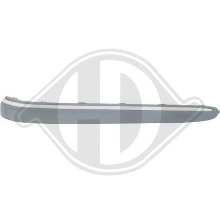 Modanatura decorativa/ protettiva Paraurti Mercedes classe E E220-500 W211 02-06 (Cod. D-1615068)