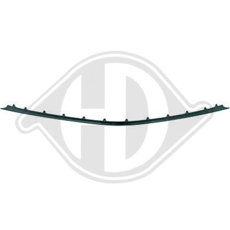 Modanatura decorativa / protettiva Griglia radiatore Mercedes classe E E220-500 W211 02-06 (Cod. D-1