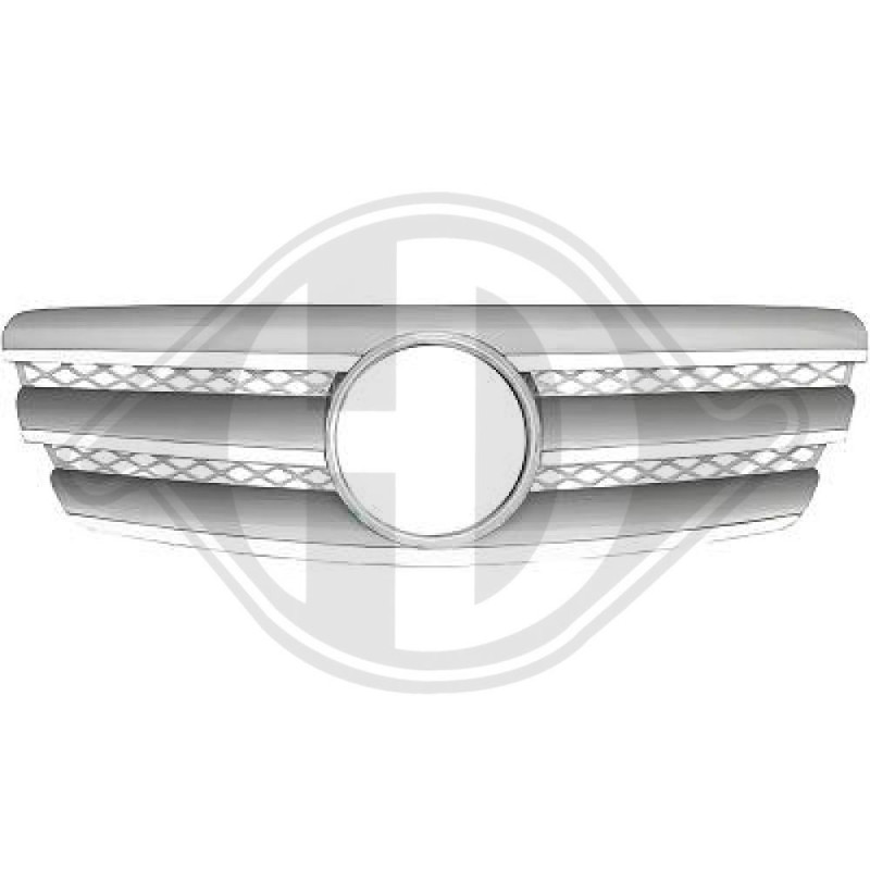 Griglia radiatore Mercedes classe E E220-500 W211 02-06 (Cod. D-1615340)