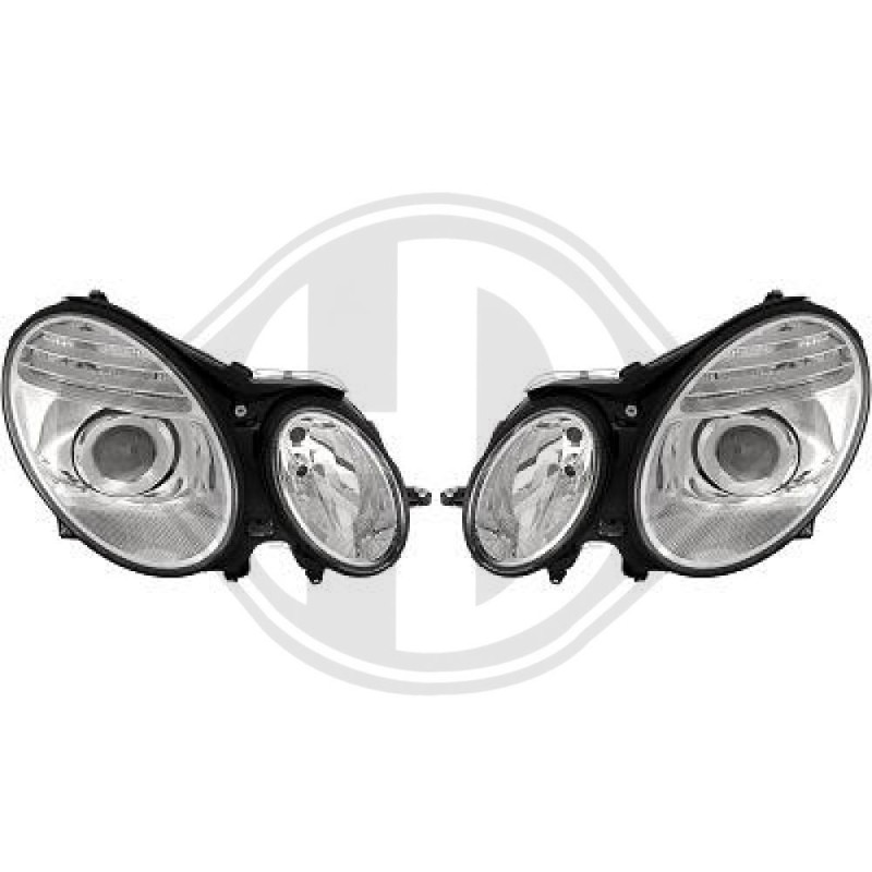 SET FARI ANTERIORI Mercedes classe E E220-500 W211 02-06 (Cod. D-1615380)