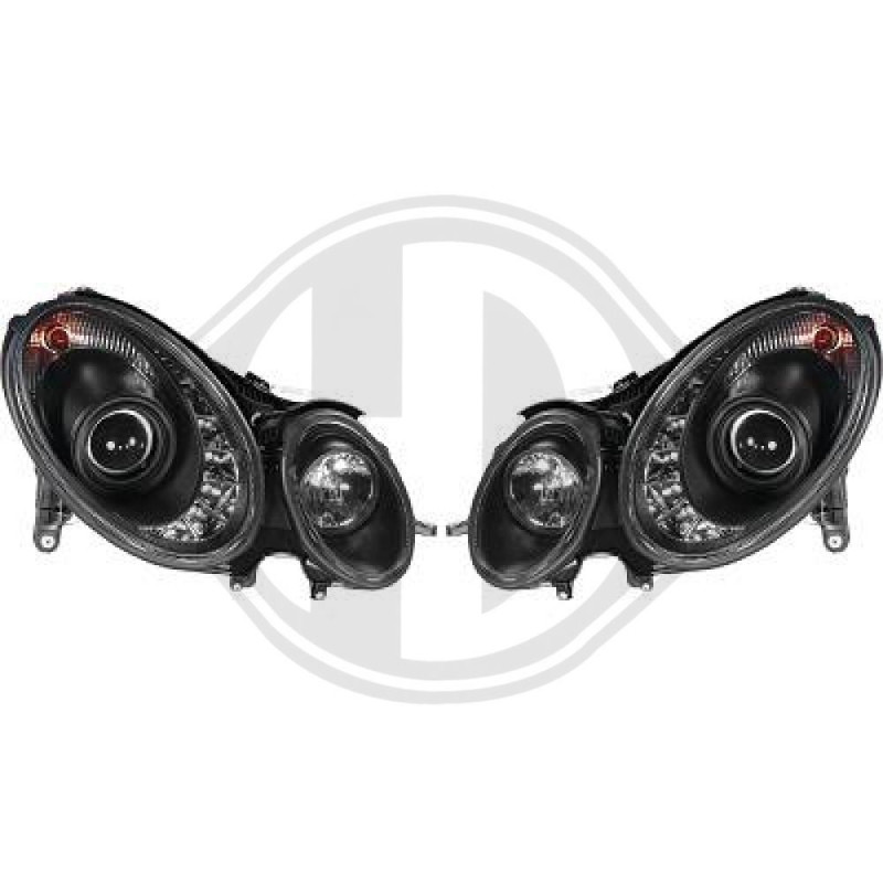 SET FARI ANTERIORI Mercedes classe E E220-500 W211 02-06 (Cod. D-1615385)