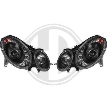 SET FARI ANTERIORI Mercedes classe E E220-500 W211 02-06 (Cod. D-1615385)