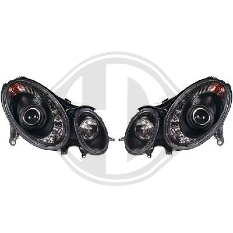 SET FARI ANTERIORI Mercedes classe E E220-500 W211 02-06 (Cod. D-1615386)