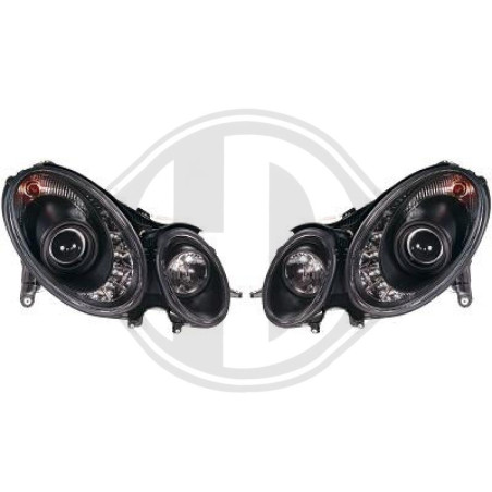 SET FARI ANTERIORI Mercedes classe E E220-500 W211 02-06 (Cod. D-1615386)