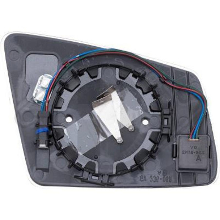 Vetro specchio Specchio esterno Mercedes classe E E220-500 W212 09-13 (Cod. D-1616026)