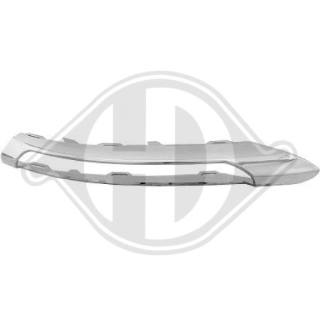 Modanatura decorativa/ protettiva Paraurti Mercedes classe E E220-500 W211 06-09 (Cod. D-1616049)