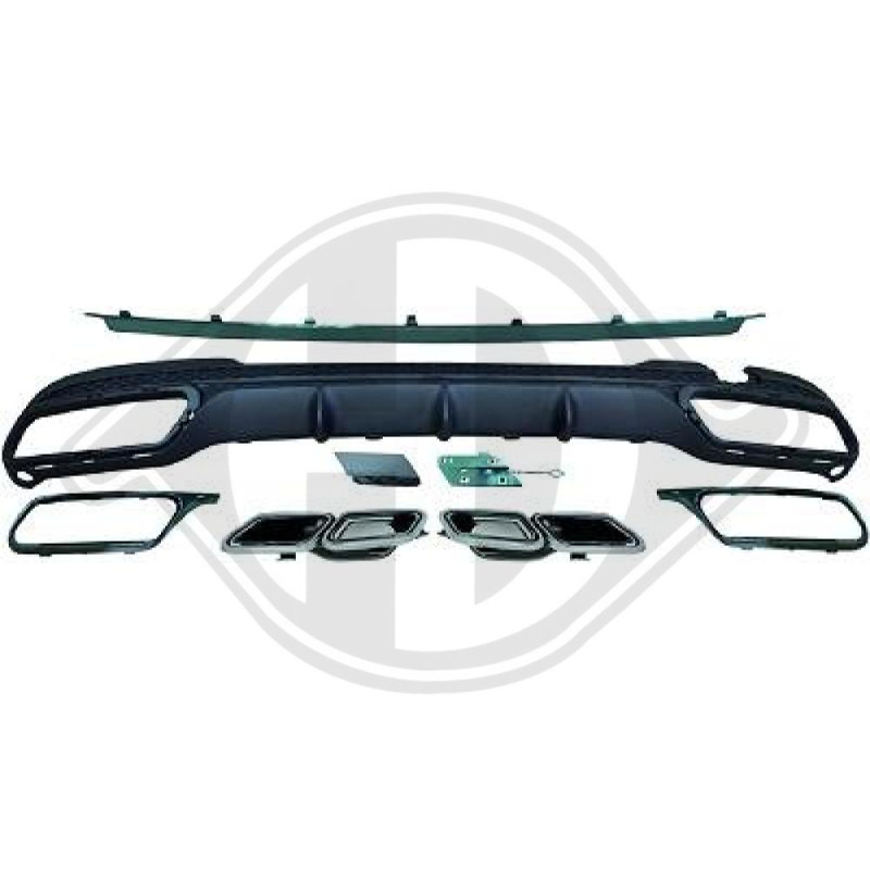 Diffusore paraurti Mercedes classe E E220-500 W212 13-16 (Cod. D-1617258)