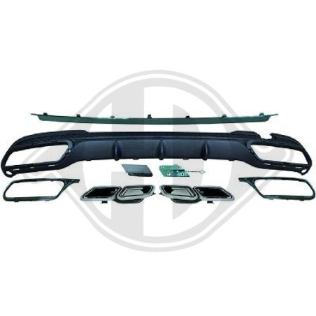 Diffusore paraurti Mercedes classe E E220-500 W212 13-16 (Cod. D-1617258)