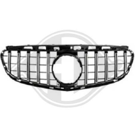 Inserto griglia radiatore Mercedes classe E E220-500 W212 13-16 (Cod. D-1617340)