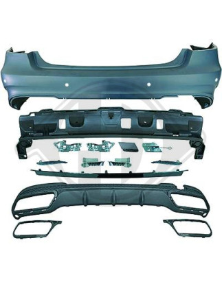 Paraurti posteriore Mercedes classe E E220-500 W212 13-16 (Cod. D-1617355)