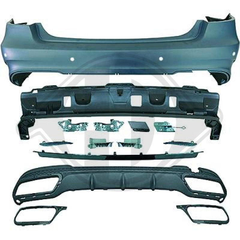 Paraurti posteriore Mercedes classe E E220-500 W212 13-16 (Cod. D-1617355)