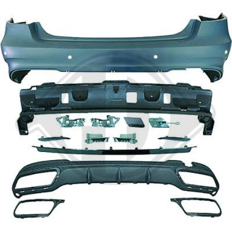 Paraurti posteriore Mercedes classe E E220-500 W212 13-16 (Cod. D-1617355)