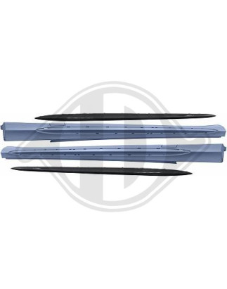 Set Minigonne sottoporta Mercedes classe E E220-500 W212 13-16 (Cod. D-1617362)
