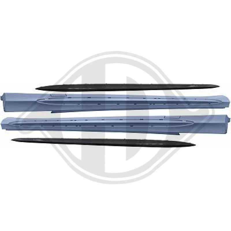 Set Minigonne sottoporta Mercedes classe E E220-500 W212 13-16 (Cod. D-1617362)