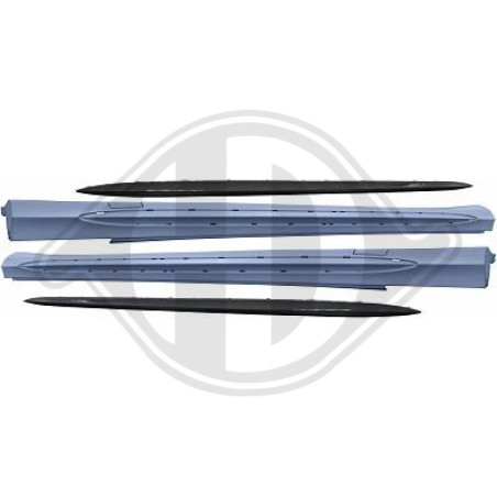 Set Minigonne sottoporta Mercedes classe E E220-500 W212 13-16 (Cod. D-1617362)