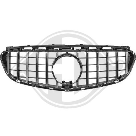 Inserto griglia radiatore Mercedes classe E E220-500 W212 13-16 (Cod. D-1617441)