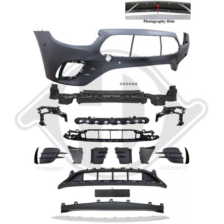 Paraurti anteriore Mercedes classe E E220-500 W213 16-6.2020 (Cod. D-1618350)