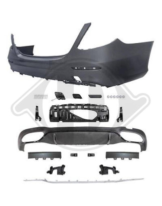 Paraurti posteriore Mercedes classe E E220-500 W213 16-6.2020 (Cod. D-1618355)