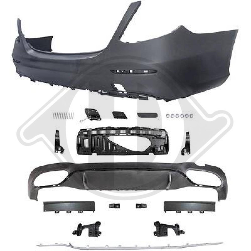 Paraurti posteriore Mercedes classe E E220-500 W213 16-6.2020 (Cod. D-1618355)