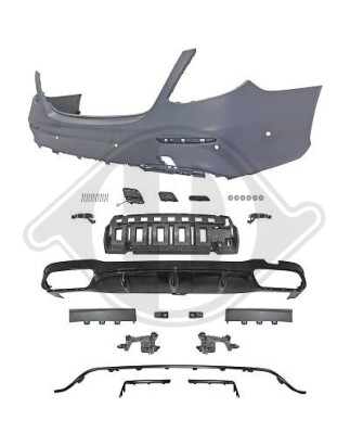 Paraurti posteriore Mercedes classe E E220-500 W213 16-6.2020 (Cod. D-1618356)