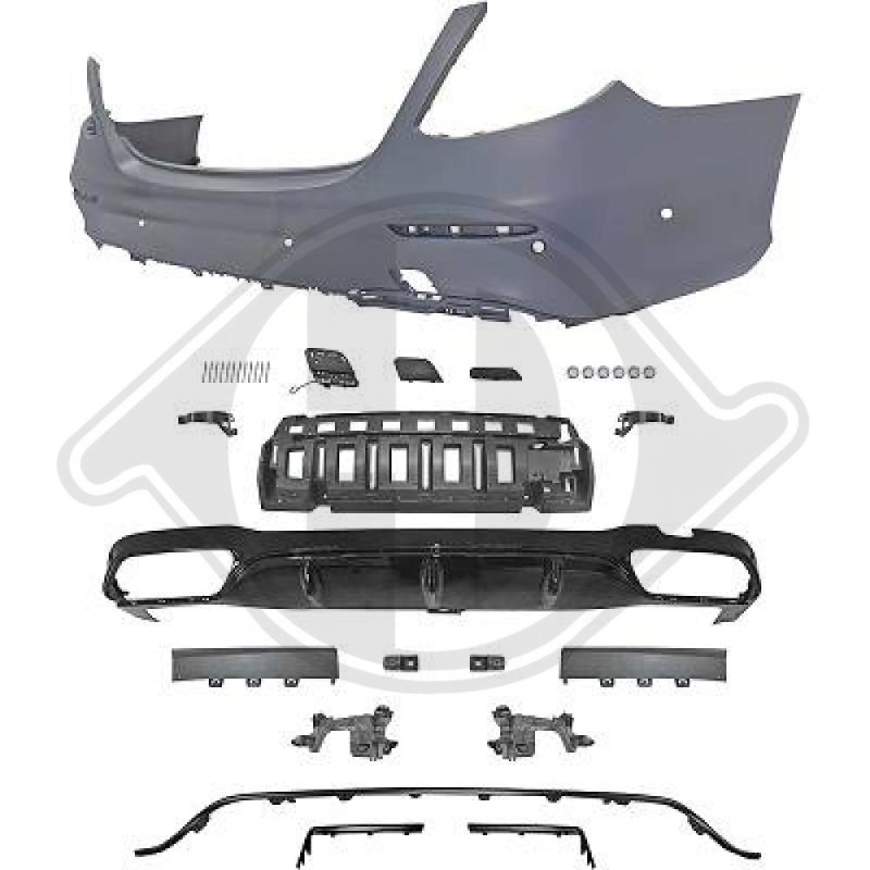 Paraurti posteriore Mercedes classe E E220-500 W213 16-6.2020 (Cod. D-1618356)