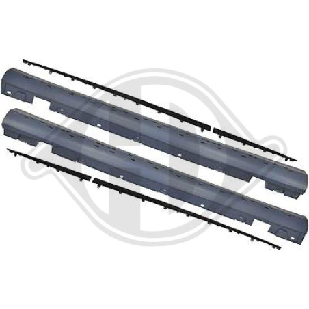 Set Minigonne sottoporta Mercedes classe E E220-500 W213 16-6.2020 (Cod. D-1618363)