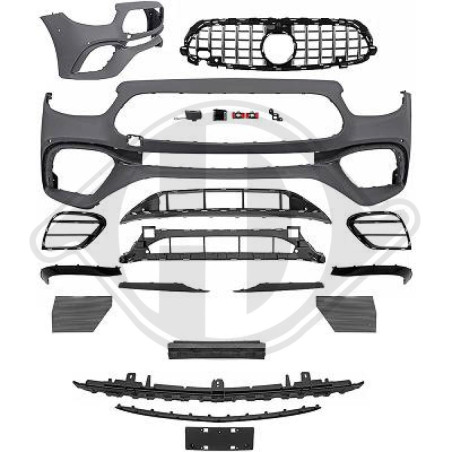 Paraurti anteriore Mercedes classe E E220-500 W213 16-6.2020 (Cod. D-1618551)