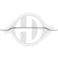 Modanatura decorativa/ protettiva Paraurti Mercedes classe E E220-500 W213 16-6.2020 (Cod. D-1618562