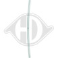 Modanatura decorativa / protettiva Griglia radiatore Mercedes 190E/D(W201) 82-93 (Cod. D-1620046)