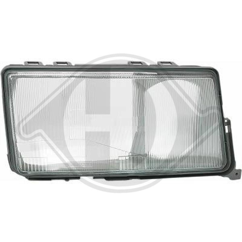 Lente diffusore Faro principale Mercedes 190E/D(W201) 82-93 (Cod. D-1620084)