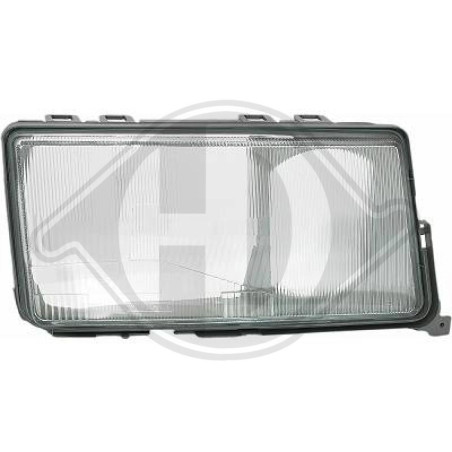 Lente diffusore Faro principale Mercedes 190E/D(W201) 82-93 (Cod. D-1620084)