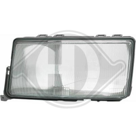 Lente diffusore Faro principale Mercedes 190E/D(W201) 82-93 (Cod. D-1620085)
