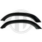 Allargamento parafango posteriore Mercedes 190E/D(W201) 82-93 (Cod. D-1620231)