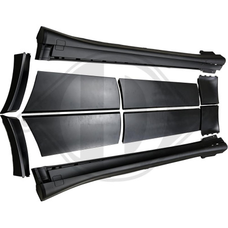 Set Minigonne sottoporta Mercedes 190E/D(W201) 82-93 (Cod. D-1620264)