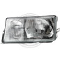 Faro anteriore sinistro Mercedes 190E/D(W201) 82-93 (Cod. D-1620981)