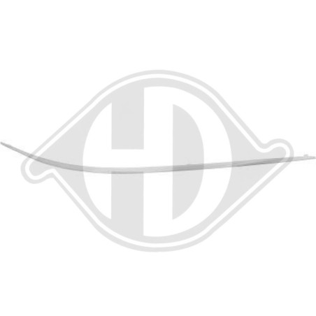 Modanatura decorativa/ protettiva Paraurti Mercedes CLK 200-500 C209 02-09 (Cod. D-1626064)
