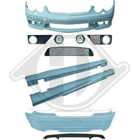 Paraurti anteriore Mercedes CLK 200-500 C209 02-09 (Cod. D-1626450)