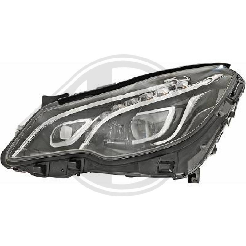 Faro principale 17N° funzioni spia: 6 Mercedes Coupe/Cabrio W/C/A/207 01.09-12.12 (Cod. D-1627081)