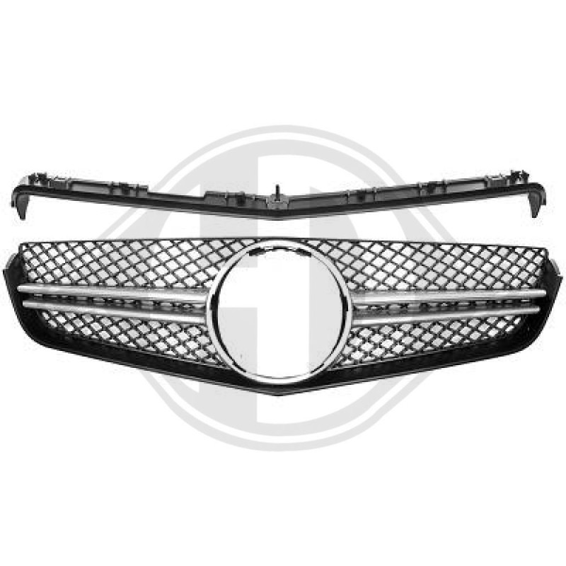 Inserto griglia radiatore Mercedes classe E Coupe/Cabrio C207 09-16 (Cod. D-1627541)