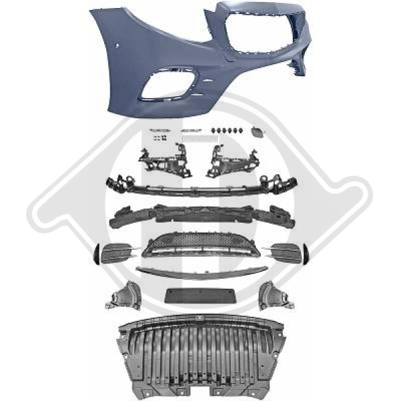 Paraurti anteriore Mercedes classe E E220-500 C238 16-20 (Cod. D-1627651)