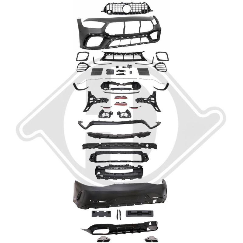 Paraurti anteriore Mercedes GT (C290) 14-21 (X290) 18- (Cod. D-1637356) Paraurti anteriore Mercedes GT (C290) 14-21 (X290) 18- (Cod. D-1637356)