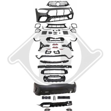Paraurti anteriore Mercedes GT (C290) 14-21 (X290) 18- (Cod. D-1637356)